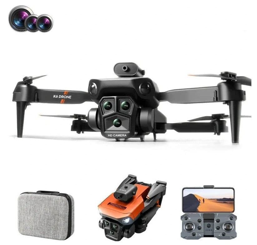 XKJ K6 MAX RC Drone Quadcopter Two Batteries