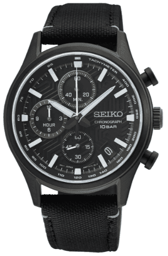 Seiko SSB421P1 Ρολόι Χρονογράφος CONCEPTUAL SERIES Urban Sports, Sapphire Crystal, 39,5mm, 10 atm, Tachymeter, Date, black στα 249,11€, amazon.it