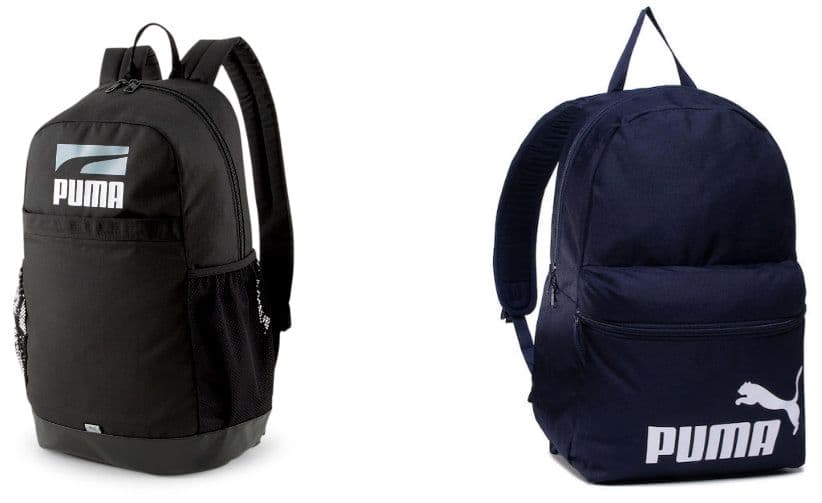 Puma Plus II Υφασμάτινο Σακίδιο Πλάτης 23 L στα 12,99€ και PUMA Phase Unisex Σακίδιο Πλάτης 22L στα 11,49€, sportsfactory.gr