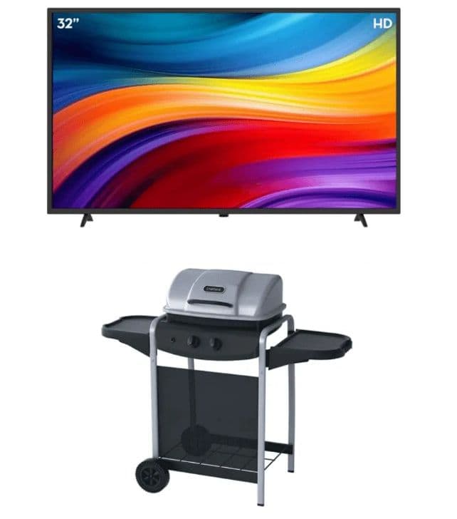Dahua LTV32-LD100 HD Τηλεόραση 32" στα 84€ και Ψησταριά Υγραερίου Nattera Atom 2 με 2 Καυστήρες στα 89€, PRAKTIKER