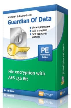 Δωρεάν (από 19,90€) lifetime για 1pc, το Guardian Of Data Professional (Εργαλείο κρυπτογράφησης εγγράφων), sharewareonsale.com