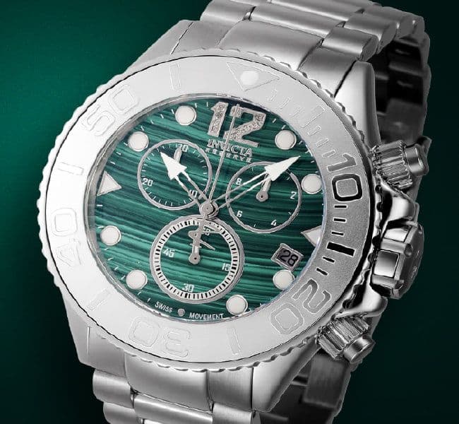 Invicta Reserve - Grand Diver 45365, Swiss ETA, Aluminum, Stainless Steel, Sapphire Crystal, 52mm, 30atm στα 114€, invictastores.eu