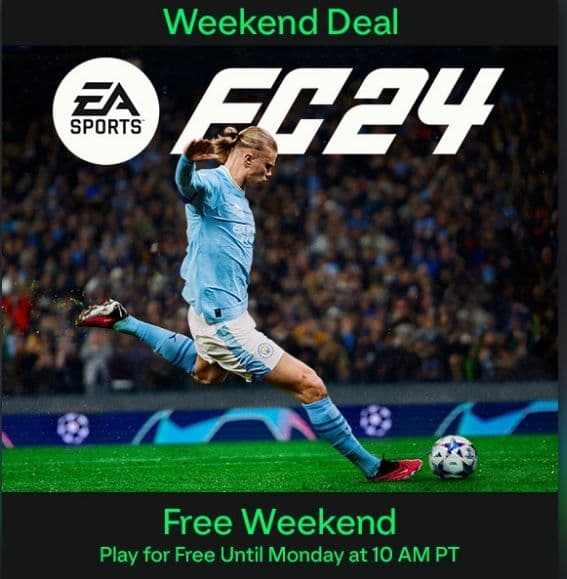 FC24 Δωρεάν τριήμερο από steam