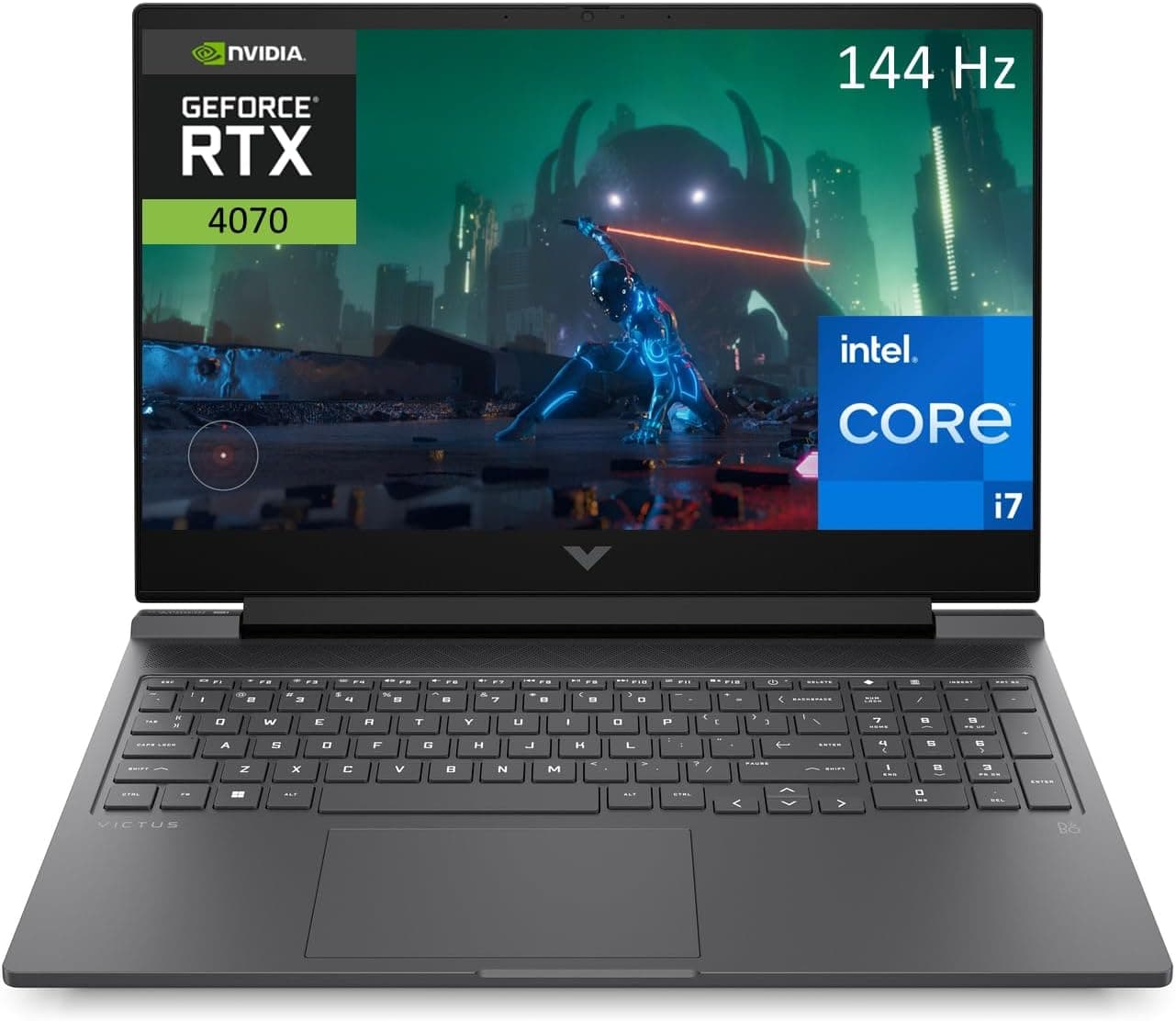 HP Victus 16-r0032ns (16.1" FHD IPS 144Hz / i7-13700H / 16GB / 512GB / RTX 4070 / No OS / QWERTY ES)