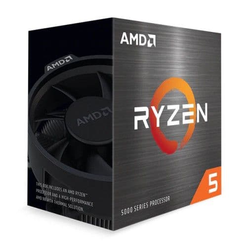 AMD Ryzen 5 5600X 3.7GHz Επεξεργαστής 6 Πυρήνων για Socket AM4 σε Κουτί με Ψύκτρα στα 76.60€