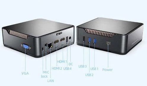 OUVIS GK3 Plus Mini PC, Intel N95,16GB DDR4 512GB SSD, 2xHDMI VGA 4K@60Hz, VGA, 2xUSB2.0, 2xUSB3.0 1000Mbps RJ45 LAN, Win 11 Pro στα 141,65€, Geekbying