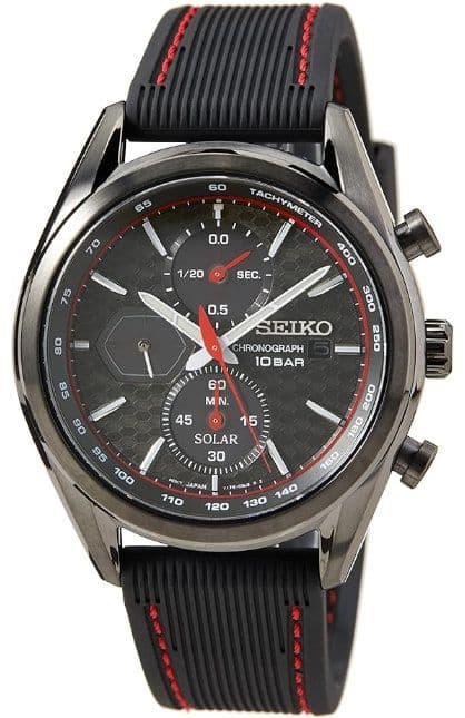 Seiko SSC777P1 Conceptual Series Ανδρικό ρολόι Χρονογράφος Solar Japanese Quartz, κρύσταλλο Ζαφειριού, 10 atm, 41.4mm, 248,75€, amazon.co.uk