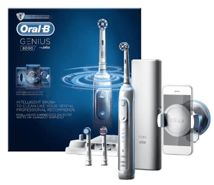Ηλεκτρική Οδοντόβουρτσα Oral-B Genius 8000 Silver Box 80329141 στα 85,40€, από e-shop specials