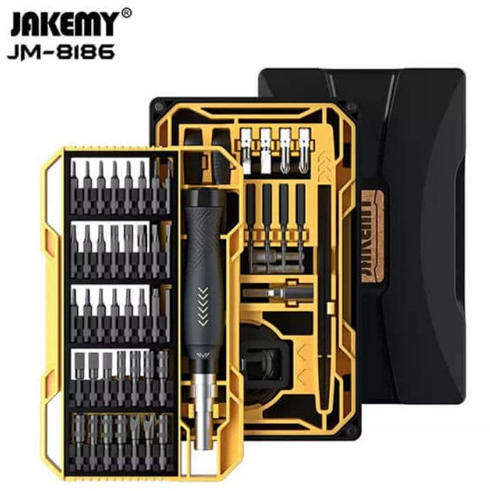 Jakemy Σετ 83 τεμ Κατσαβίδι Ακριβείας JM-8186A στα 16,4€, e-shop.gr (newsletter)