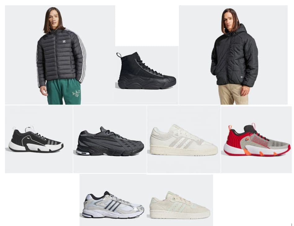 Έξτρα 20% έκπτωση σε επιλεγμένα adidas originals με τον κωδικό adidas20, sneaker10 (παραδείγματα)