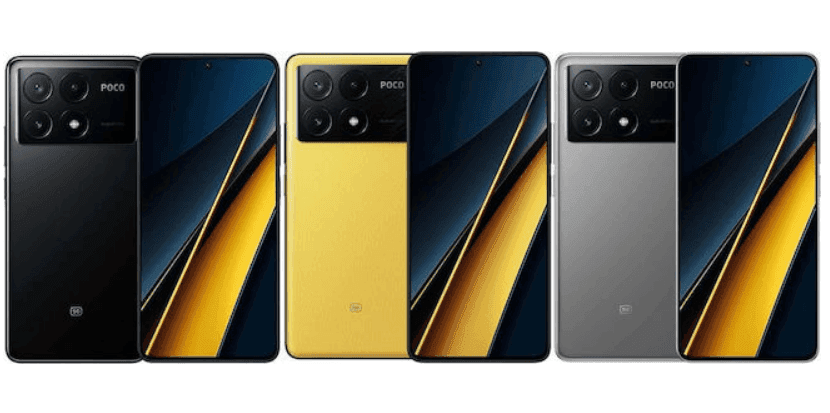 Xiaomi POCO X6 Pro 5G σε 3 χρώματα (8/256GB) στα 283€ και (12/512GB) στα 334€, από το Gshopper