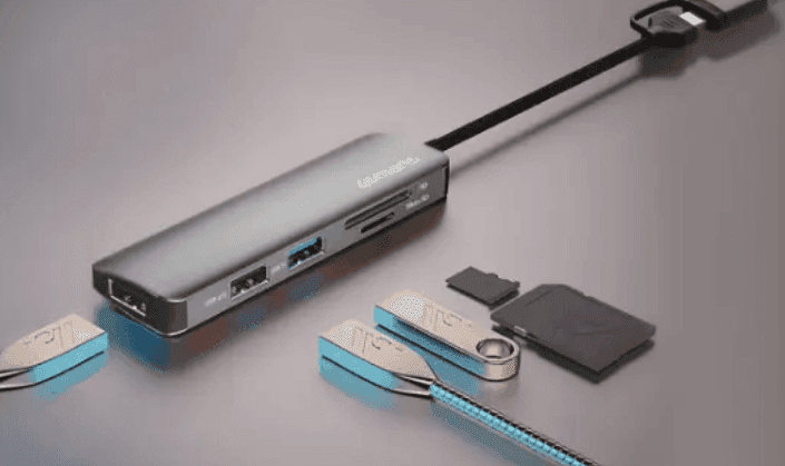 4Smarts 5in1 Universal Mulitport USB Hub Space Grey USB-A / USB-C Γκρι, στα 12,09€, από e-shop specials