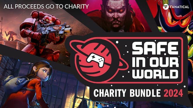 26 video games όπως το Battlesector & το Vampire Survivors (Safe In Our World Charity Bundle 2024) με 15€ από το Fanatical