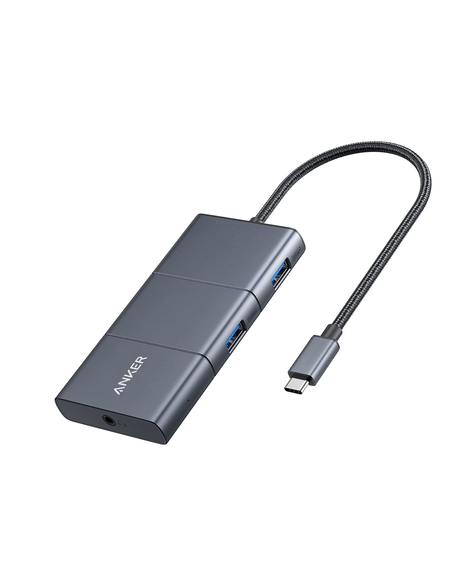 [USB C Hub] ANKER PowerExpand 6-in-1 USB-C 10 Gbps Hub 