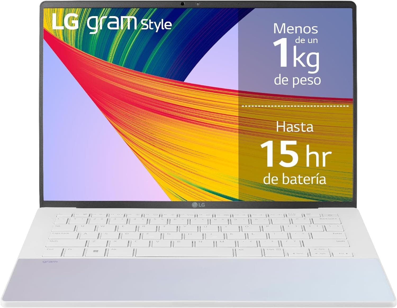 LG Gram STYLE 14Z90RS-G.AD74B (14"  WQXGA+ OLED 90Hz / i7-1360P / 32GB / 512GB / Windows 11 / QWERTY ES)