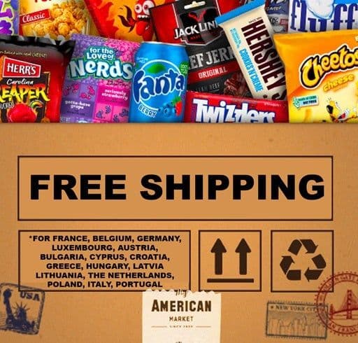 Δωρεάν αποστολή από το MyAmericanMarket και 10% έκπτωση για νέους λογαριασμούς 