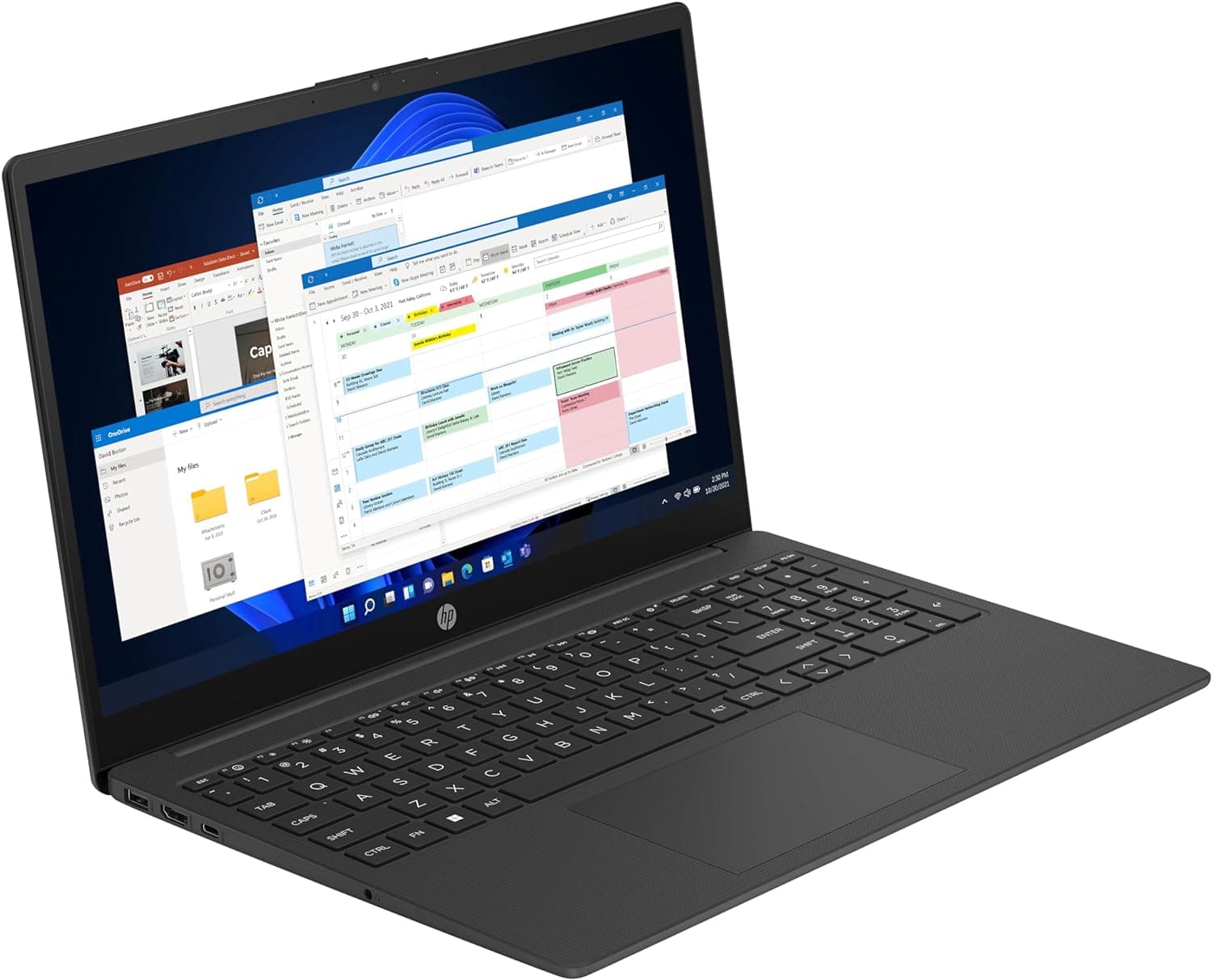 [Laptop] HP 15-fc0006sa [15.6" IPS FHD (1920x1080) 60Hz / Ryzen 7-7730U / 8GB (2x4) RAM DDR4 3200Mhz / 512Gb NVMe SSD / AMD Radeon Graphics / Win11 / Qwerty UK]