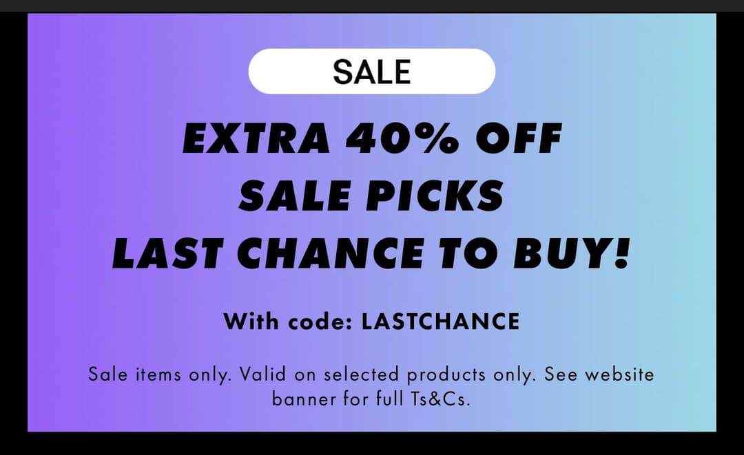 -40% extra στο ASOS σε τελευταία μεγέθη