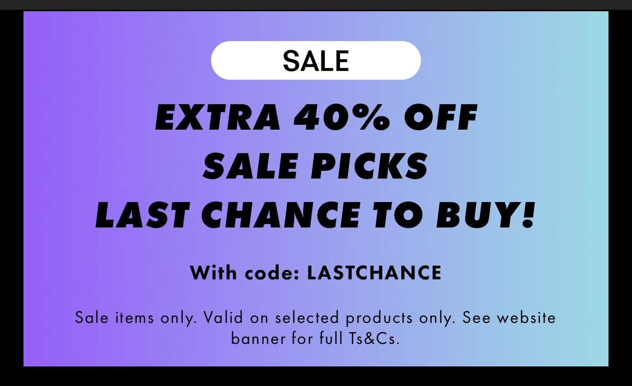 -40% extra στο ASOS σε τελευταία μεγέθη