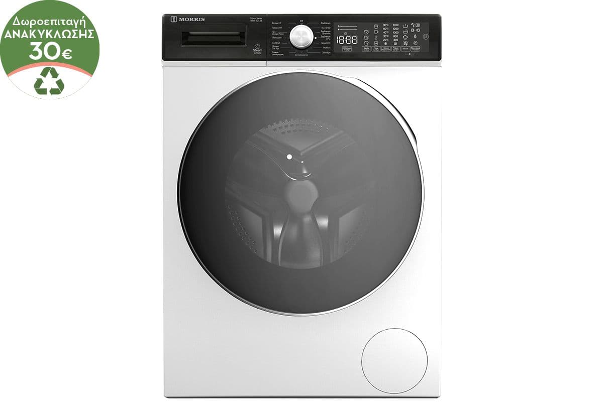 Morris WIW-10128 Πλυντήριο Ρούχων 10kg 1400 Στροφές