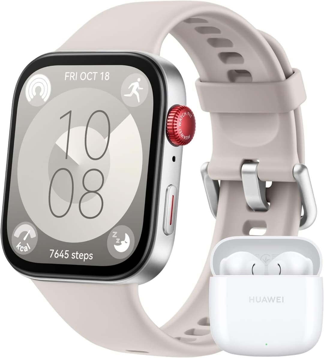 Huawei Watch Fit 3 με δώρο bluetooth ακουστικά Huawei Freebuds SE 2