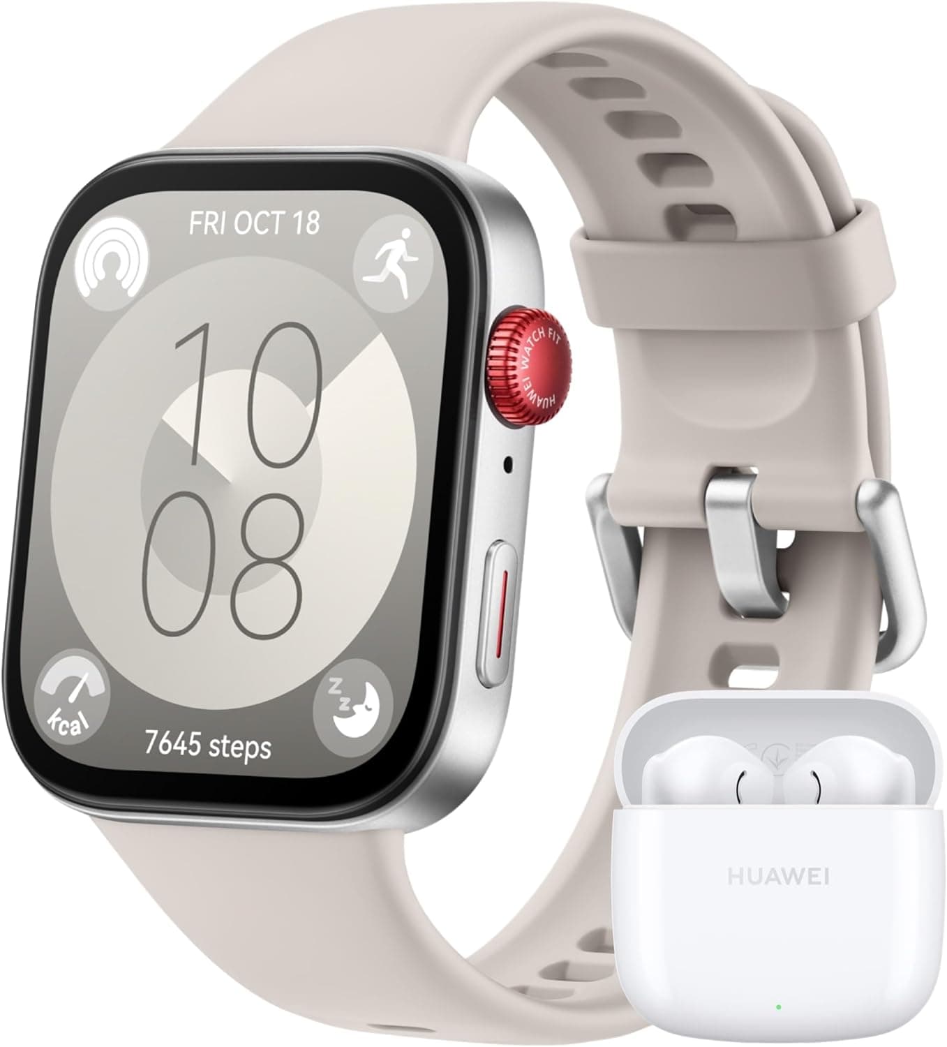 Huawei Watch Fit 3 με δώρο bluetooth ακουστικά Huawei Freebuds SE 2