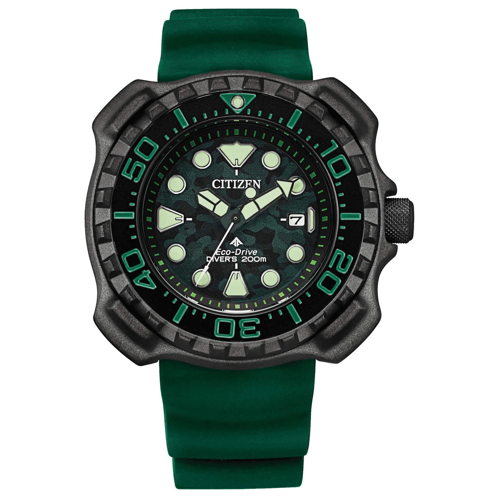 [Dive Watch] Citizen Eco-Drive Promaster BN0228-06W [Super Titanium, Solar, 47mm, 20 Atm, Green]