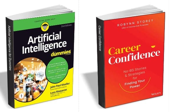 Δωρεάν τα ebooks: Artificial Intelligence For Dummies, 2nd Edition ($22.00 Value) και Career Confidence: No-BS Stories and Strategies for Finding Your Power ($17.00 Value), TradePump.com