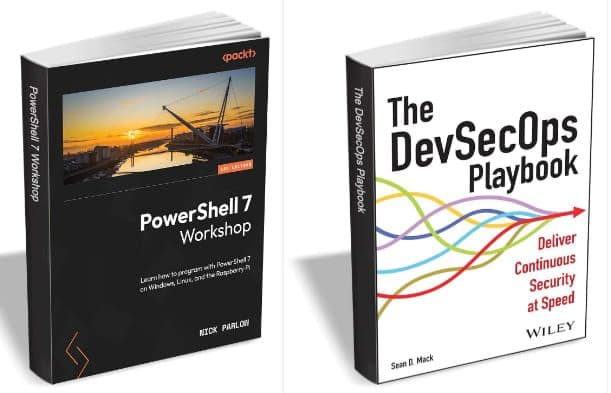 Δωρεάν τα ebooks: PowerShell 7 Workshop ($35.99 Value) και The DevSecOps Playbook: Deliver Continuous Security at Speed ($19.00 Value), TradePump.com