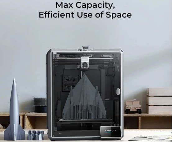 Creality 3D K1 Max AI Fast 3D Printer 600mm/s Printing Speed AI LiDAR Takes Care of the First Layer στα 497,6€, Banggood