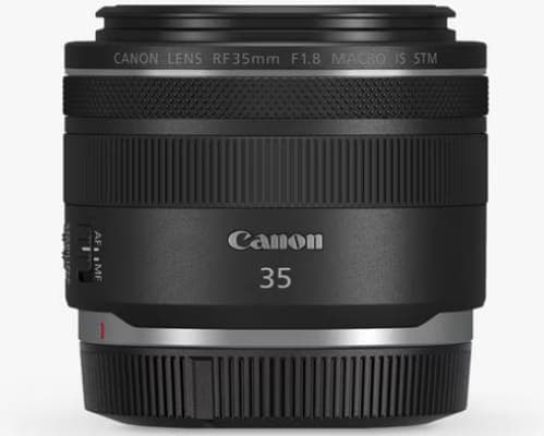 Canon Full Frame Φωτογραφικός Φακός RF 35mm F1.8 IS STM Wide Angle / Macro για Canon RF Mount Black στα 329€, Public