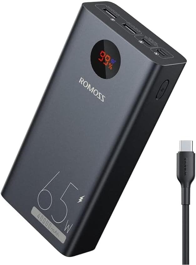 [Power Bank] Romoss 40.000mAh, 65 PD Input/Output