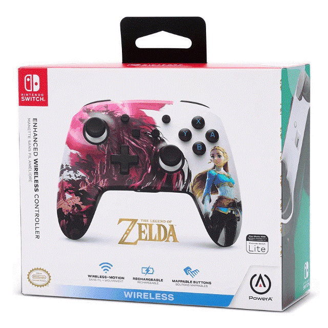 PowerA Enhanced Wireless Gamepad Blood Moon Zelda για Switch