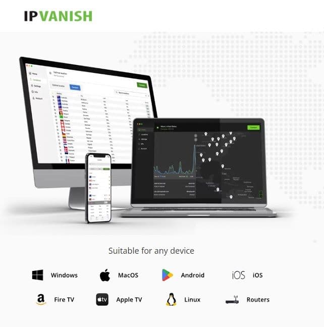 IPVansih VPN από 2,07€/μήνα