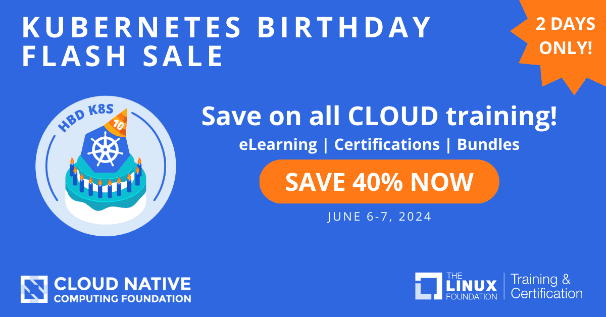 Linux Foundation: 40% έκπτωση σε όλα τα cloud trainings & certifications