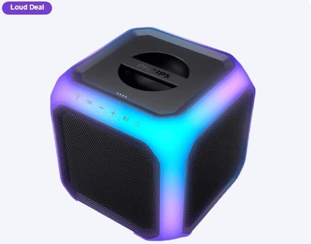 Philips Φορητό Ηχοσύστημα Party Speaker με Bluetooth 80W RMS σε Μαύρο Χρώμα στα 199€, ΓΕΡΜΑΝΟΣ