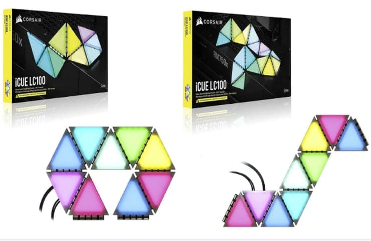 Corsair Mini Triangle LC100 Starter Kit στα 39,9€ & Corsair Mini Triangle LC100 Expansion Kit στα 19,9€, ΠΛΑΙΣΙΟ