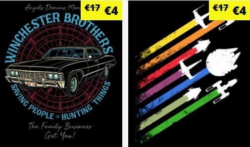 Qwertee μπλουζάκια σε έκπτωση έως 75%