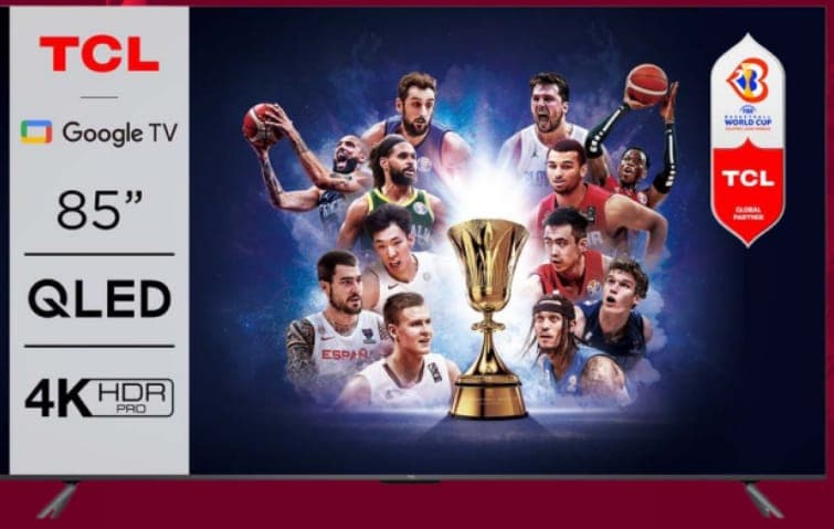 TCL Smart Τηλεόραση 85" 4K UHD QLED 85C645 HDR (2023) στα 1199€, ΚΩΤΣΟΒΟΛΟΣ