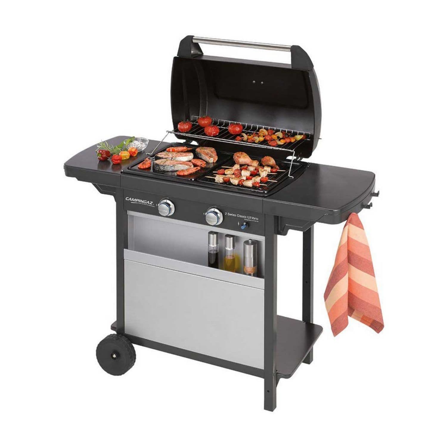 Ψησταριά Υγραερίου Campingaz 2 Classic LX Vario με 2 Εστίες 7.5kW με 126€ | BBQ Campingaz