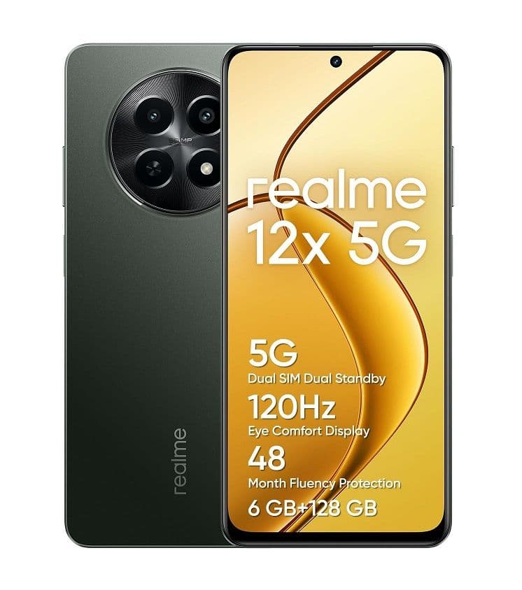  realme 12x 5G 6+128GB Smartphone 146€ - Amazon IT