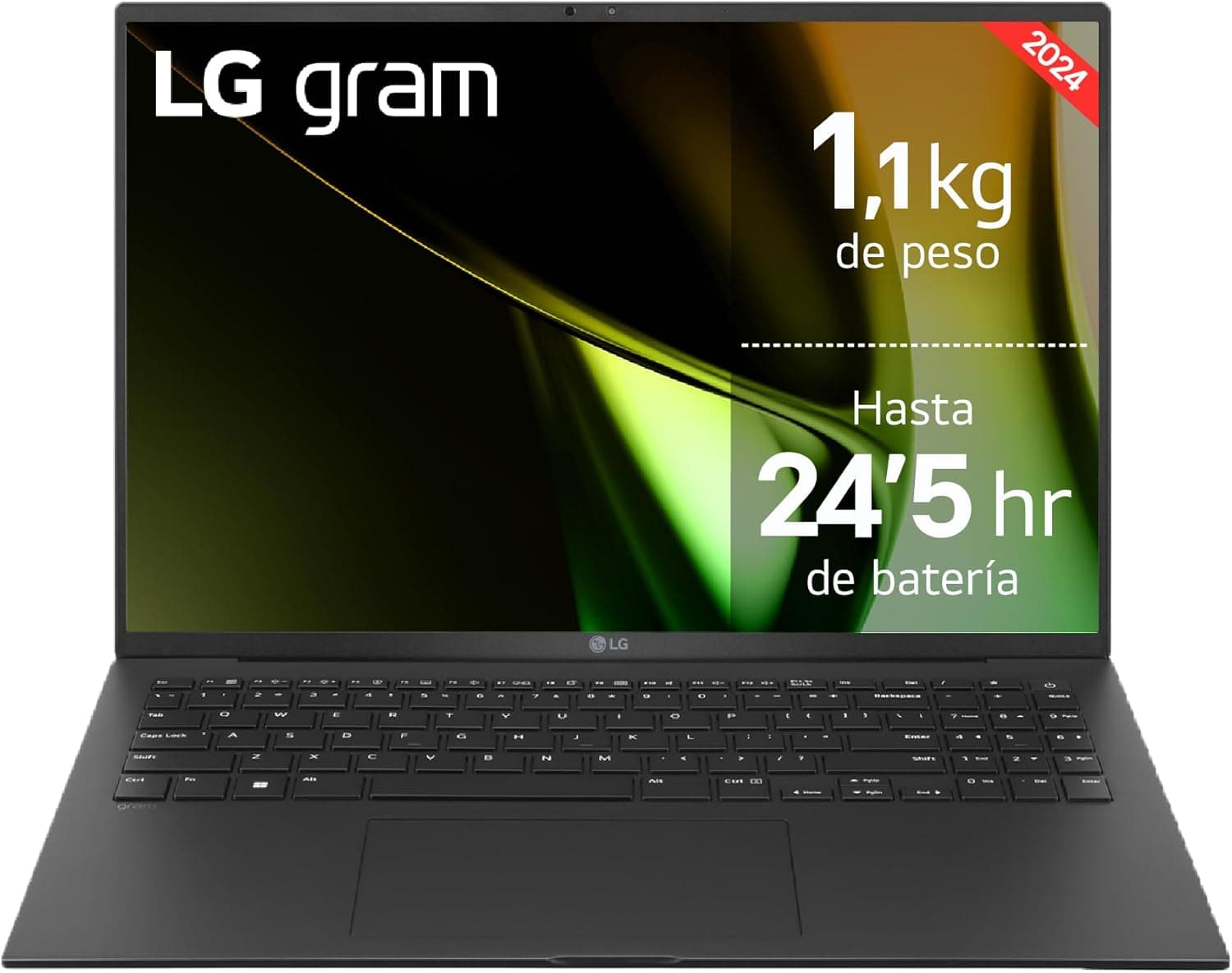 LG Gram 16Z90S-G.AA55B (16" WQXGA IPS / Core Ultra 5 125H / 16GB / 512GB / W11 / QWERTY ES)