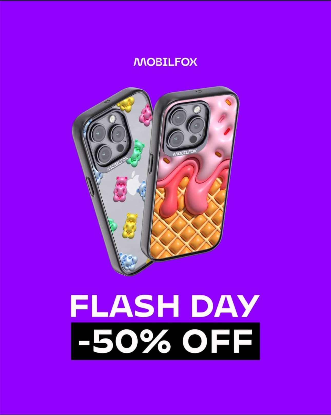 Θήκες Mobilfox σε έκπτωση 50%