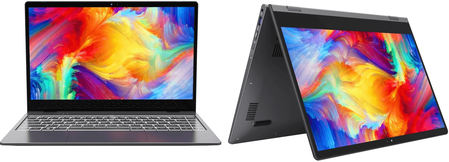 Laptop 2 in 1 N-one Nbook Plus | 14.1" Full HD IPS touch | Intel N100 | 16 GB LPDDR4 RAM | 512 GB M.2 2280 NVMe SSD | Windows 11