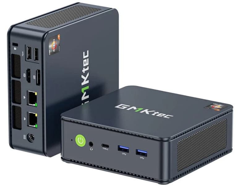 (Mini PC) GMKtec M5 AMD Ryzen 7 5700U|16GB RAM 512GB SSD DDR4|Windows 11 Pro WIFI 6E BT5.2 HD 4K Triple Screen Display, Banggood