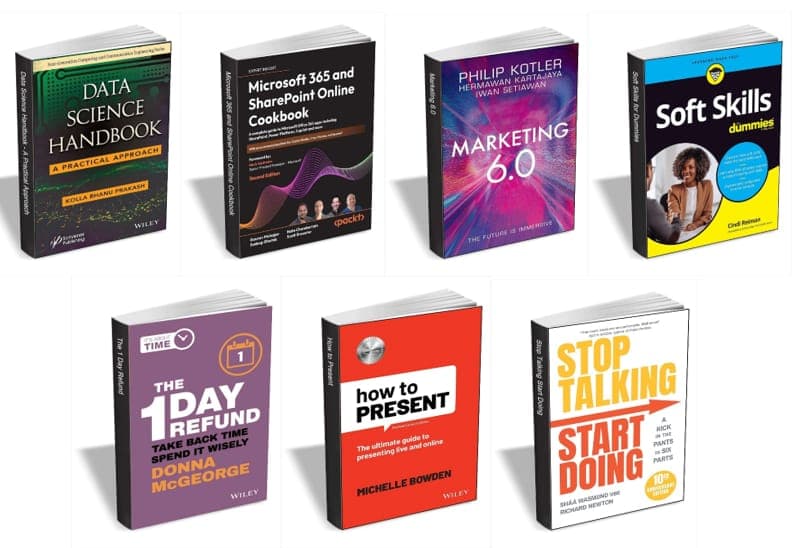 Δωρεάν το Microsoft 365 and SharePoint Online Cookbook, Data Science Handbook: A Practical Approach & ακόμα 5 ebooks