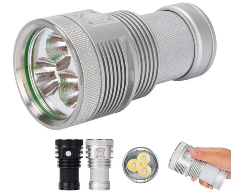 Ισχυρός LED φακός HaikeLite MT03 TA Devourer XHP70.2 P2|21000LM High Power σε 2 χρώματα στα 54,15€, Banggood