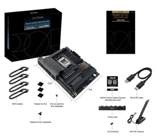 Asus Motherboard X670E ProArt CREATOR WIFI (X670E/AM5/DDR5) στα 389€, ΠΛΑΙΣΙΟ