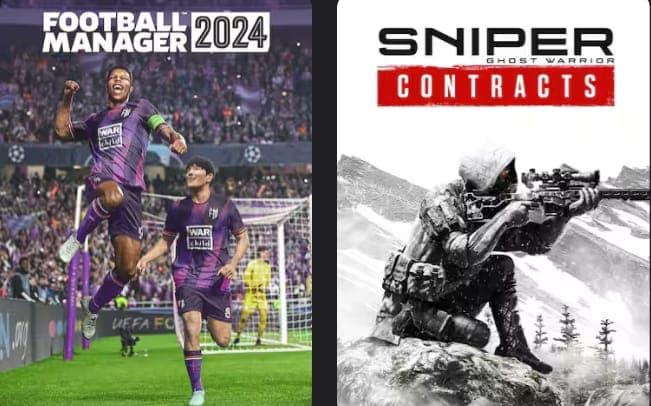 Δωρεάν για πάντα (με προσθήκη από 5/9 έως 12/9) τα Football Manager 2024 και Sniper Ghost Warrior Contracts, Epic Games