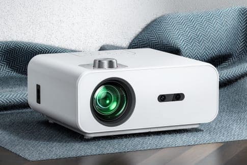 BlitzWolf® BW-V5 Max Projector LED anfroid 9, wifi 6, auto focus, 6D-Keystone Correction με Ενσωματωμένα Ηχεία Λευκός στα 95,91€, Banggood